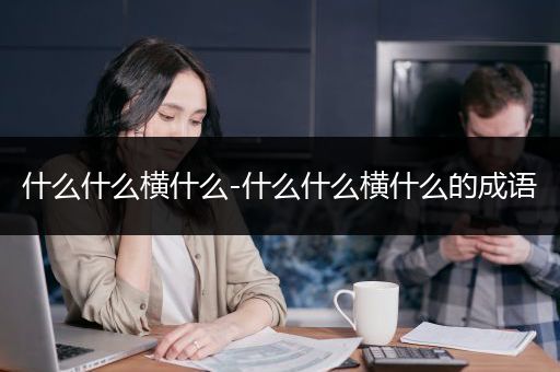 什么什么横什么-什么什么横什么的成语